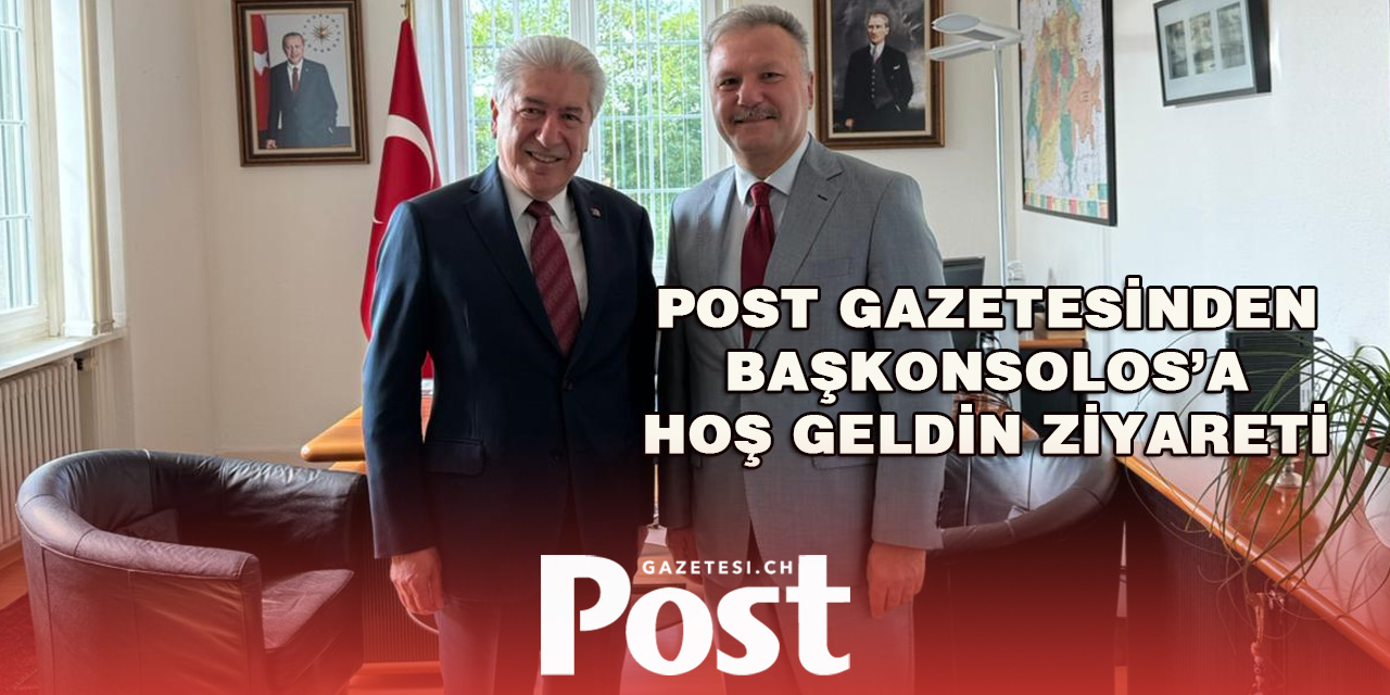 Post Gazetesinden Başkonsolosa hoş geldin ziyareti