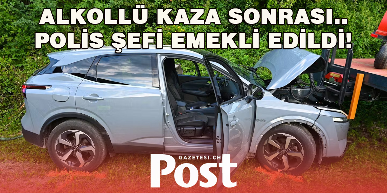 Polis Şefi, Alkollü Kaza Sonrası Erken Emekli Ediliyor