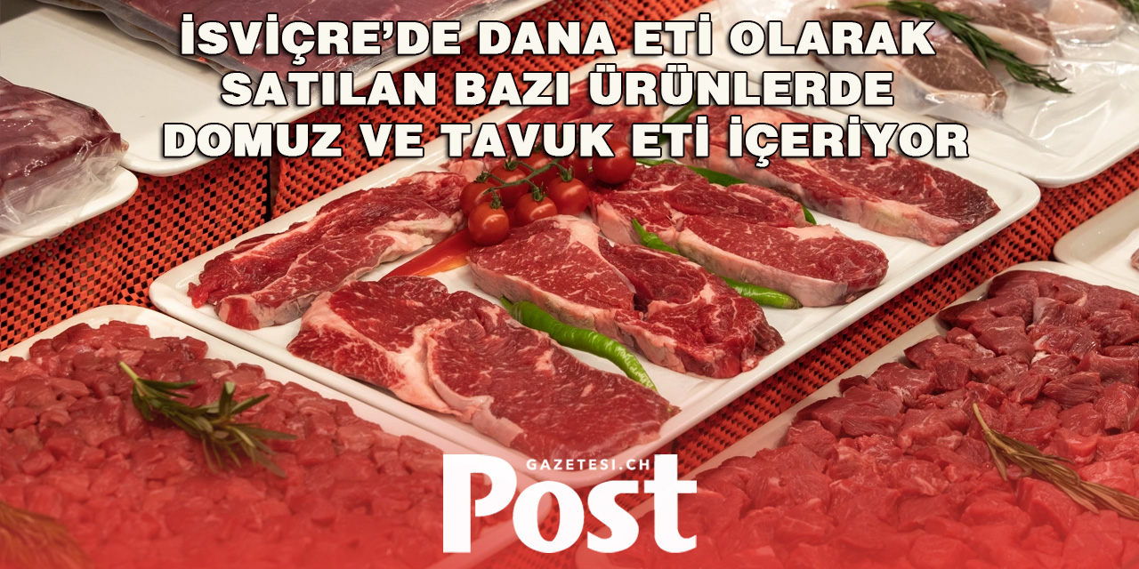 Dana Eti Yerine Domuz Eti Kullanılıyorlar