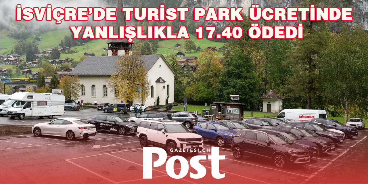 Para Üstü Vermeyen Park Makinesi Turisti Zor Durumda Bıraktı