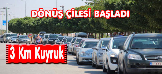 Avrupalı izincilerin dönüş çilesi başladı