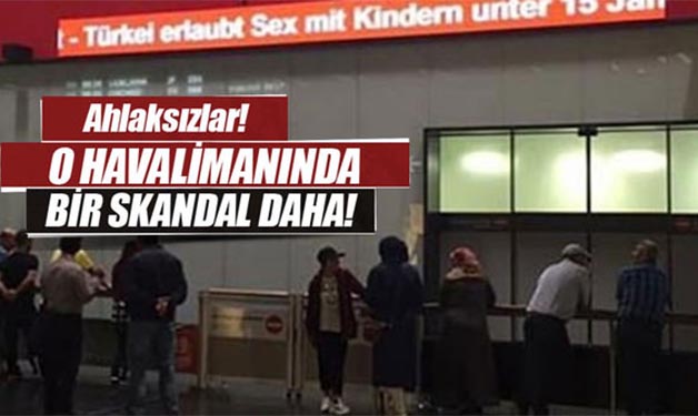 VİYANA HAVALİMANI’NDA İKİNCİ SKANDAL