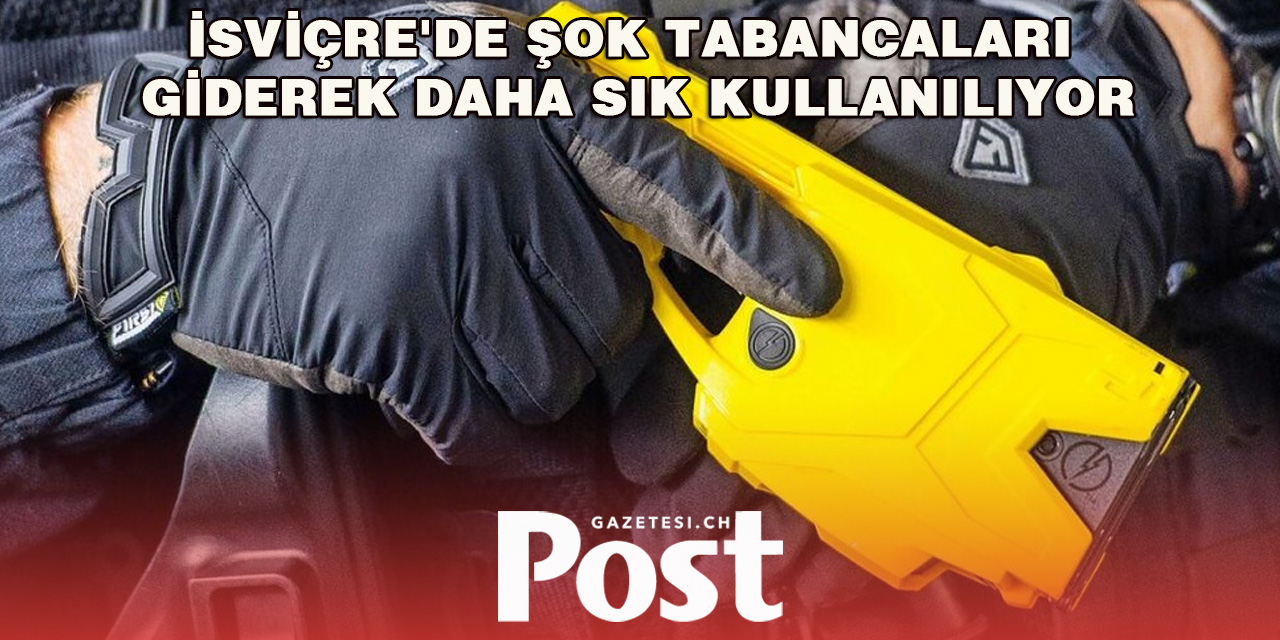 Aargau kanton polisi şok tabancalarıyla donatıyor