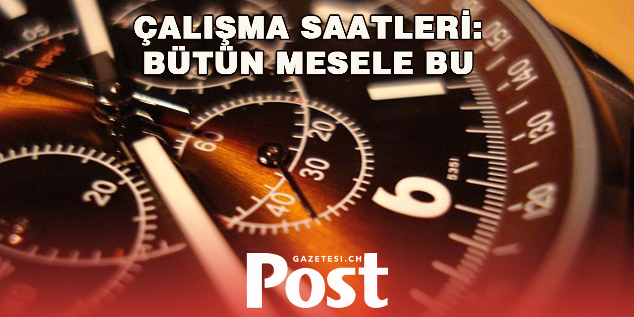 İsviçreliler Çalışma Saatlerinde Daha Fazla Esneklik İstiyor