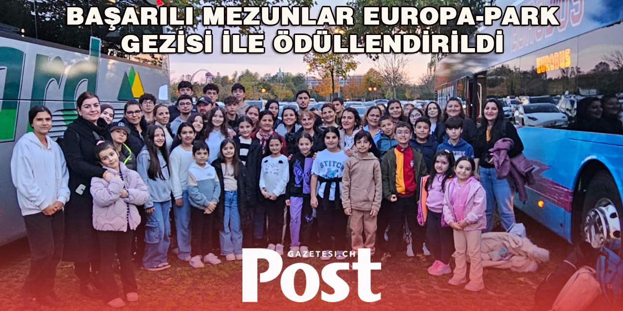 Basel ve Çevresi Türk Okul Aile Birliği’nden Europa-Park Gezisi