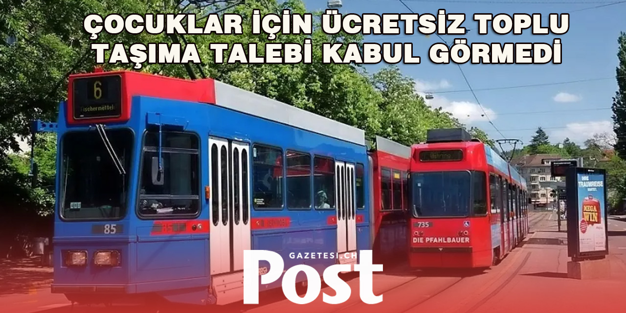 Bern Çocuklar ve Gençler İçin Ücretsiz Toplu Taşımayı Reddetti