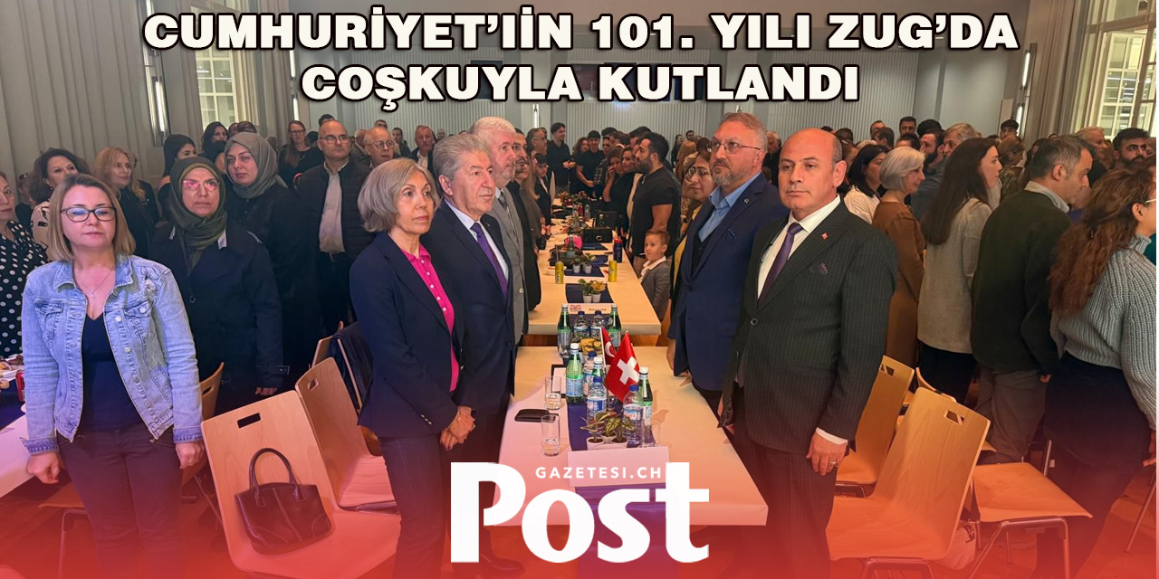 Zug’da Cumhuriyet Coşkusu ve Geleneksel Aile Gecesi