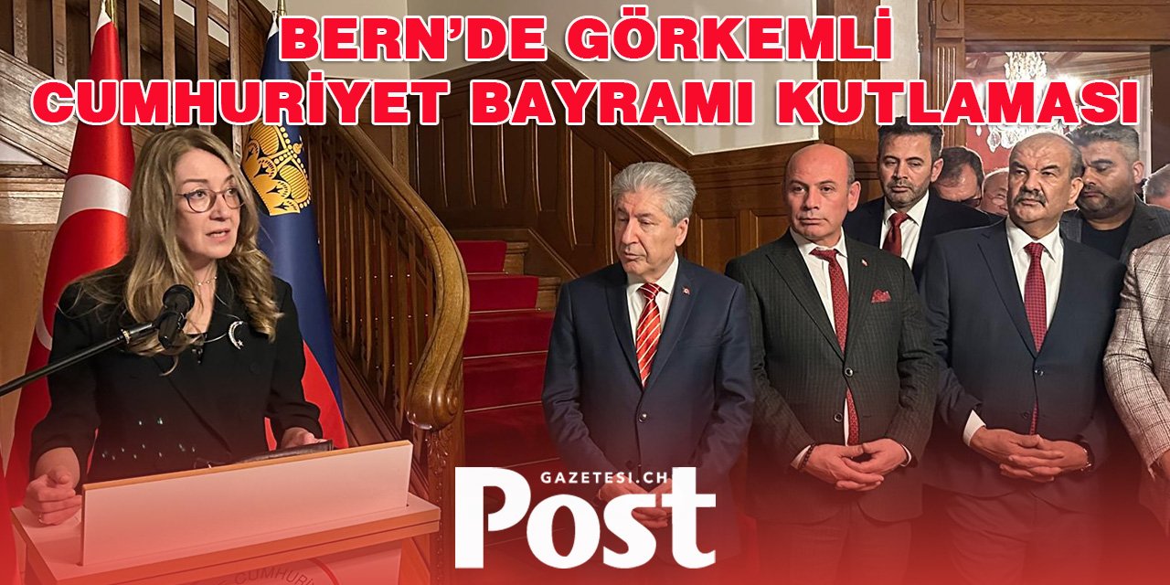 Cumhuriyet’in 101. Yılı İsviçre'nin Başkenti Bern'de Kutlandı