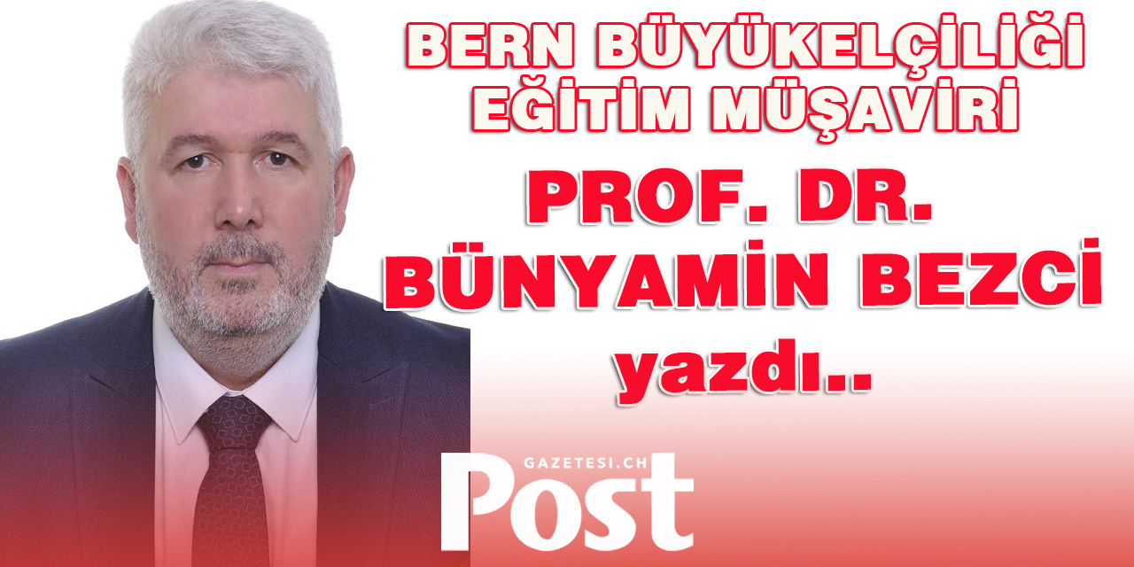 Prof. Dr. Bünyamin Bezci yazdı:  "Teknoloji ve Eğitim"