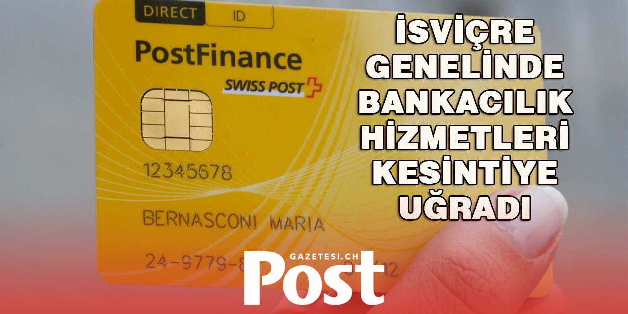 PostFinance’te Teknik Arıza