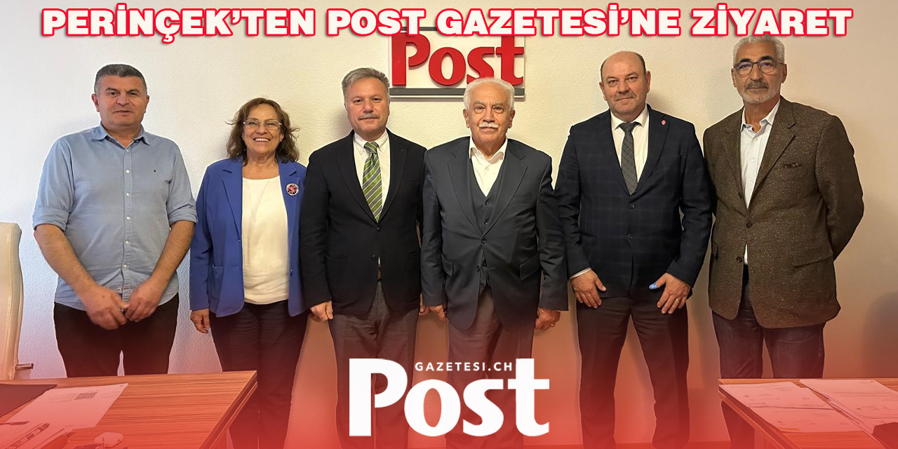 Vatan Partisi Genel Başkanı Doğu Perinçek’ten Post Gazetesi İsviçre Temsilciliğine Ziyaret