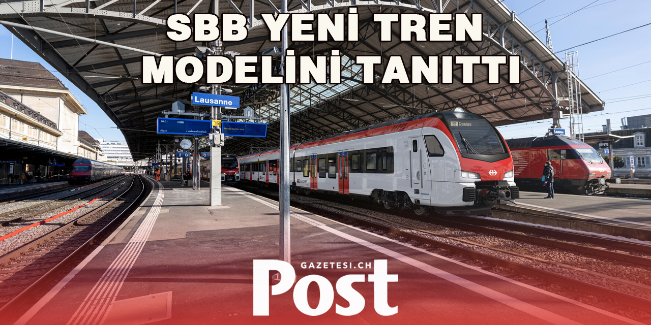 SBB’nin Yeni Bölgesel Treni FLIRT Evo Tanıtıldı