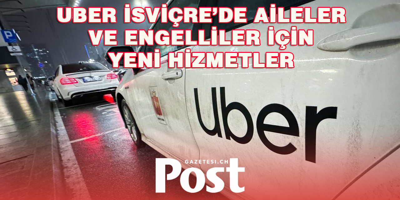 Uber İsviçre'de iki yeni hizmet başlatıyor