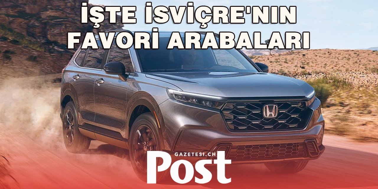 İsviçre’nin Favori Araçları: SUV Modelleri Zirvede