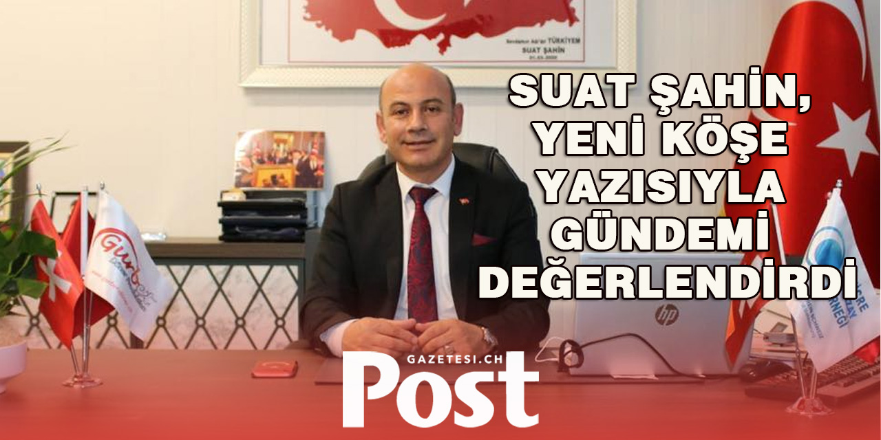 Suat Şahin’den Çarpıcı Köşe Yazısı: “Kısır Döngü”