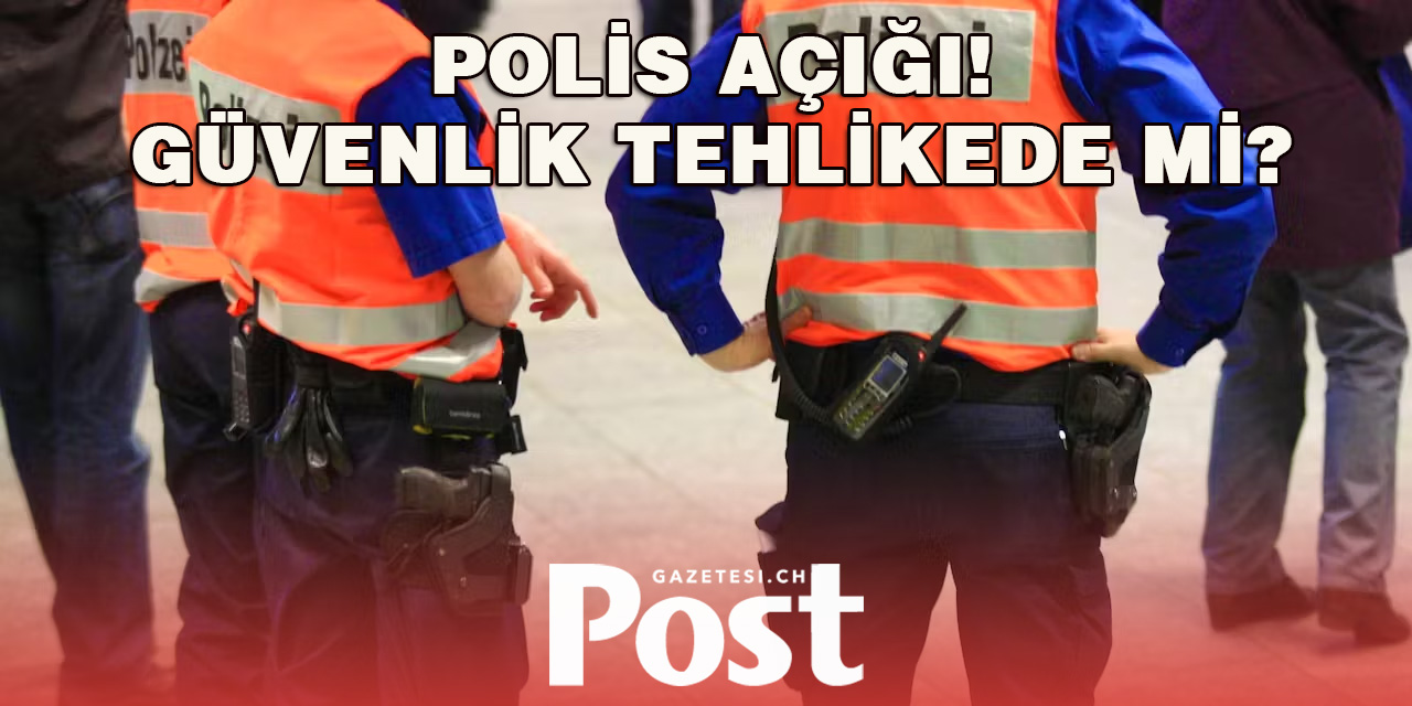 Polis personelinde büyük eksiklik var - güvenlik tehlikede