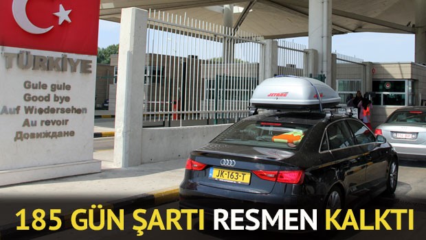 185 GÜN ŞARTI ‘RESMEN’ KALKTI