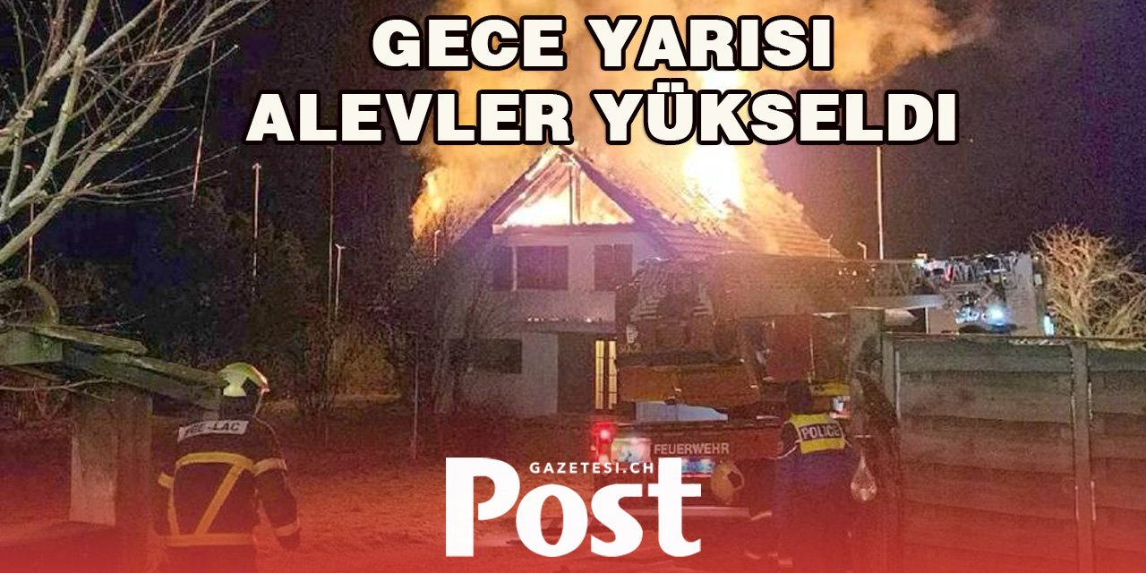 Courlevon’da Issız Evde Yangın