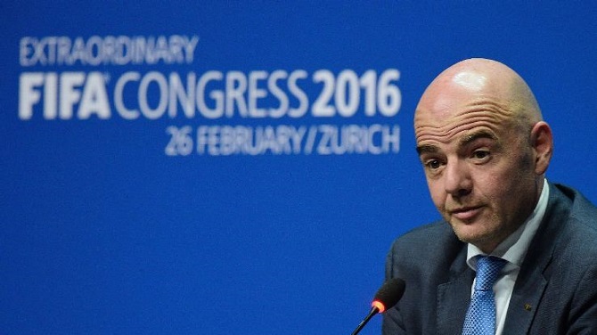 Infantino'nun yıllık kazancı 1.5 milyon CHF!