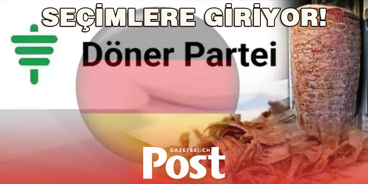 Almanya’da Döner Partisi kuruldu seçime giriyor