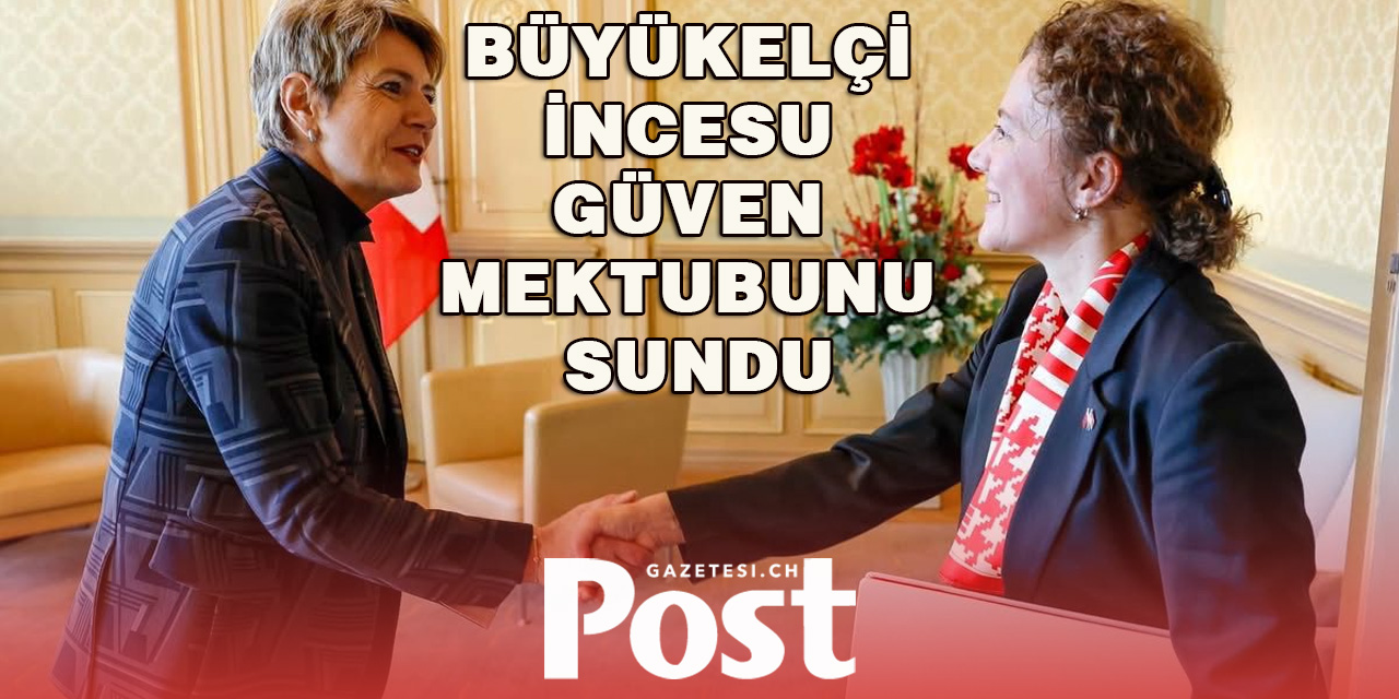 Büyükelçi İncesu güven mektubunu sundu