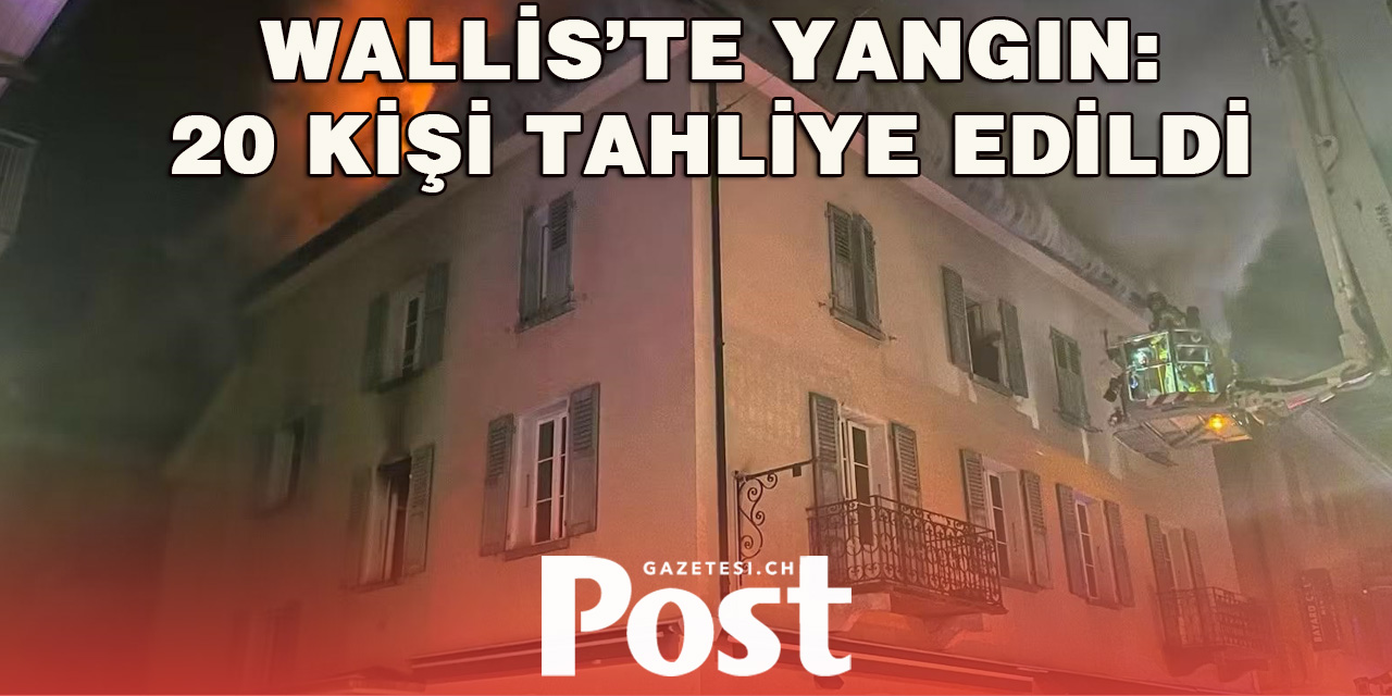 Visp’te Gece Yarısı Yangın Paniği