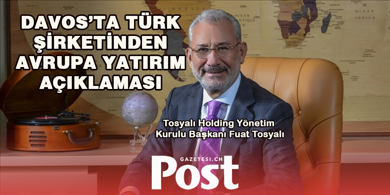 Fuat Tosyalı: Avrupa’da Büyük Satın Alma Görüşmeleri Sürüyor