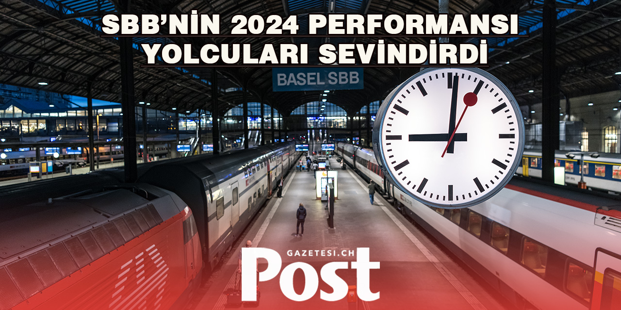 SBB Trenleri 2024’te Dakiklikte Zirve Yaptı