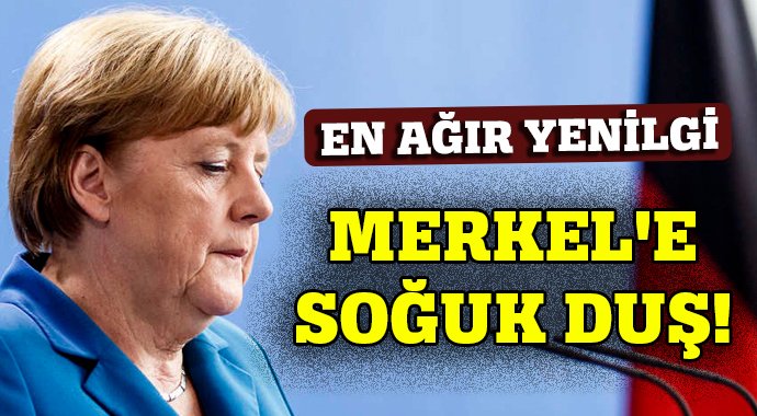 Merkel'e tarihin en ağır yenilgisi