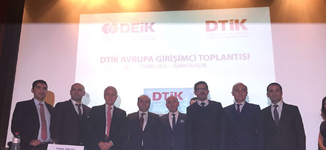 DTİK AVRUPA GİRİŞİMCİ TOPLANTISI ZÜRICH’TE YAPILDI