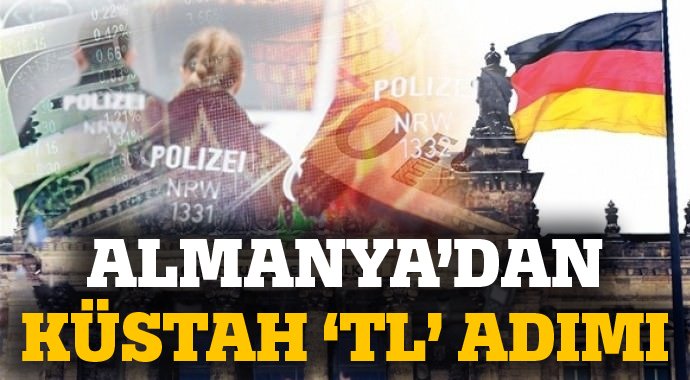 Almanya'dan küstah 'TL' adımı