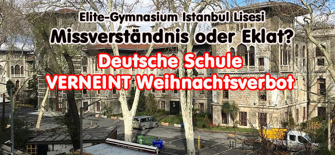 Deutsche Schule verneint Weihnachtsverbot