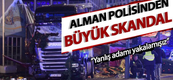 ''Yanlış adamı tutukladık''