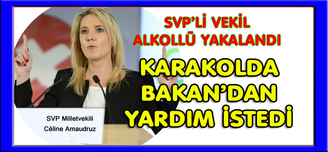 BAYAN VEKİL ALKOLLÜ YAKALANINCA PANİKLEDİ BAKANI ARADI