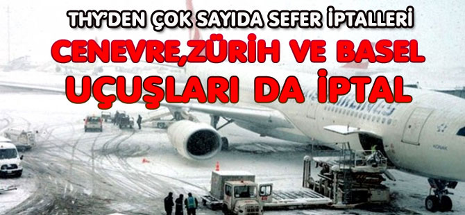 THY’DEN ÇOK SAYIDA SEFER İPTALLERİ