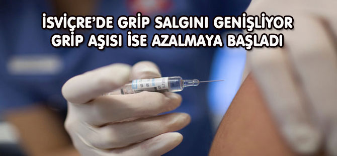 GRİP VAKALARI ARTTI, GRİP AŞISI İSE YETERSİZ