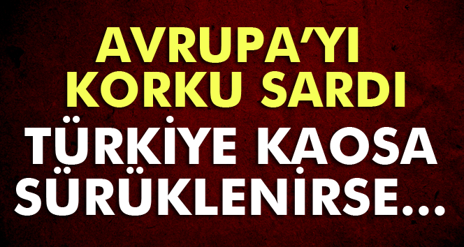 İtalya: Türkiye kaosa sürüklenirse bizi de sürükler