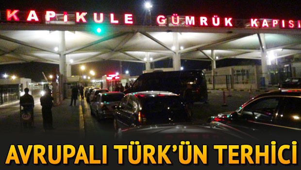 Türkiye’ye en çok Kapıkule’den girdik