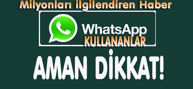 Dikkat! WhatsApp mesajlarınız ele geçirilebilir