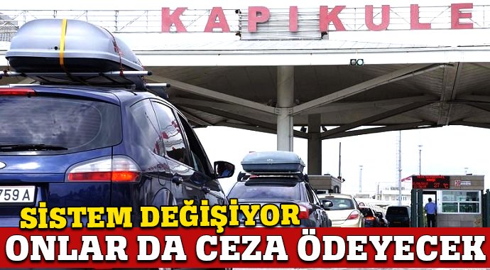 Sistem değişiyor! Onlar da ceza ödeyecek