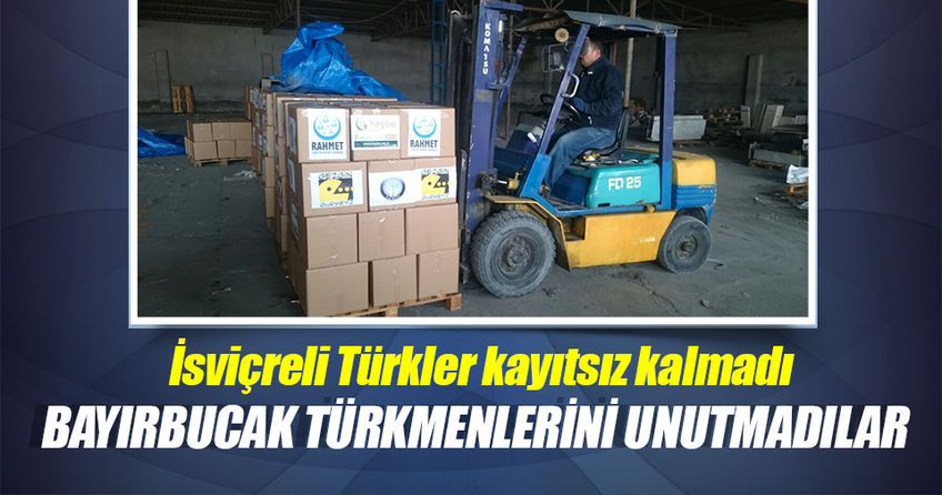 İsviçreli Türkler Bayırbucak'ı unutmadı