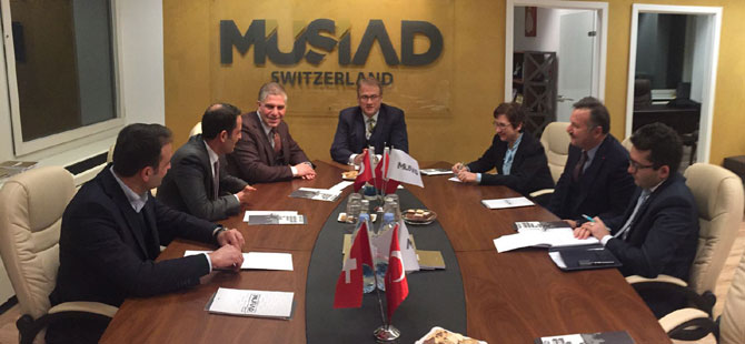 MÜSİAD İSVİÇRE’YE BÜYÜKELÇİ SAYGILI’DAN ZİYARET