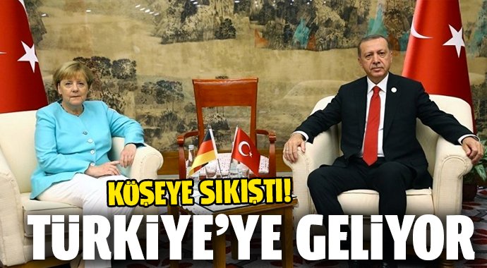 MERKEL TÜRKİYE YOLCUSU