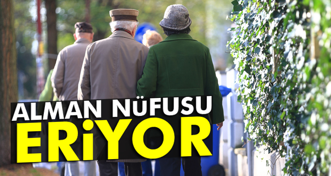 Alman nüfusu her yıl eriyor