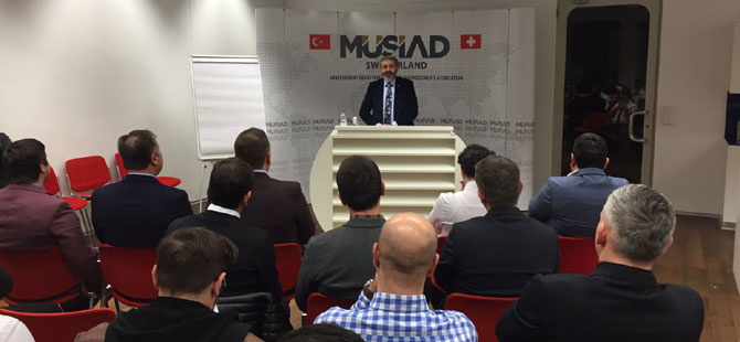 MÜSİAD İSVİÇRE’DEN  3 T KONFERANSI