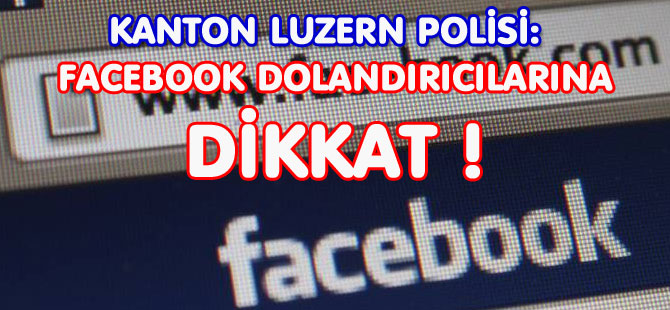 FACEBOOK DOLANDIRICILARINA DİKKAT