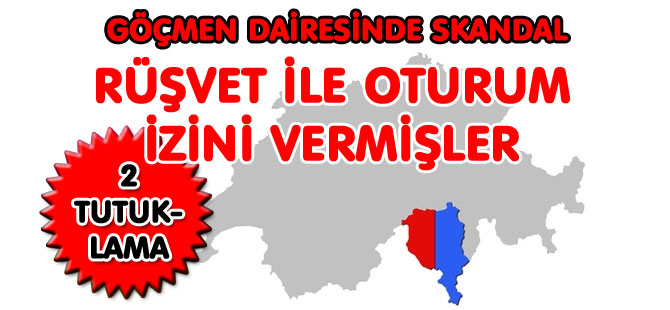 RÜŞVET İLE OTURUM İZİNİ VERMİŞLER