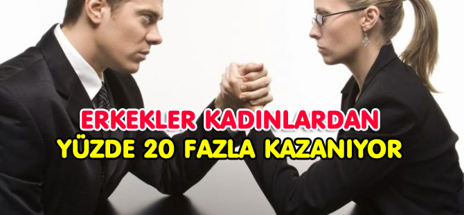 KADIN-ERKEK MAAŞ FARKI DEVAM EDİYOR