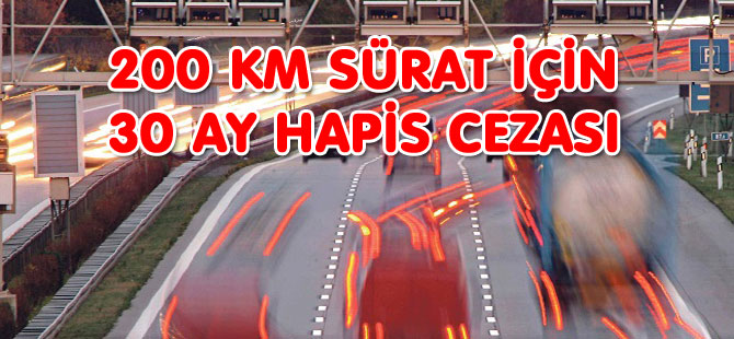 İsviçre'de 200 km sürat yaptığı için 30 ay hapis yatacak