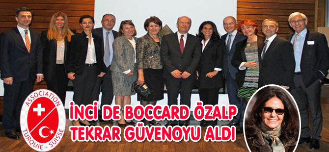 İNCİ DE BOCCARD ÖZALP TEKRAR GÜVENOYU ALDI